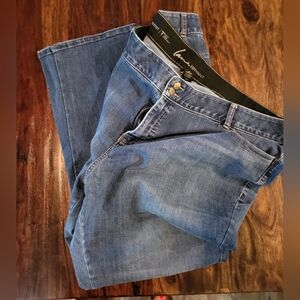 LANE BRYANT  BOOT CUT TIGHTER TUMMY TECHNOLOGY SZ 28 GREAT CONDITION